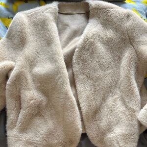 Cozy Cream Fur Jacket